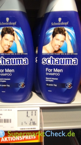 Foto von Schauma For Men Shampoo