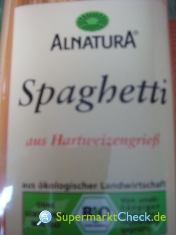 Foto von Alnatura Bio Spaghetti 