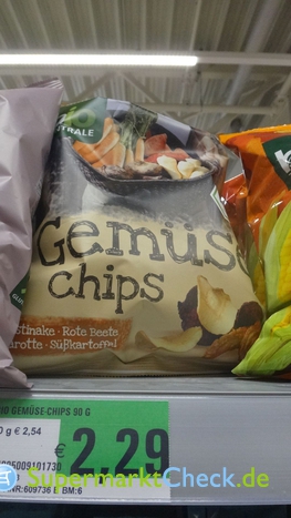 Foto von bio zentrale Gemüse Chips