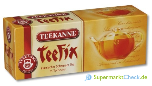 Foto von Teekanne TeeFix Das Original Klassischer Schwarzer Tee