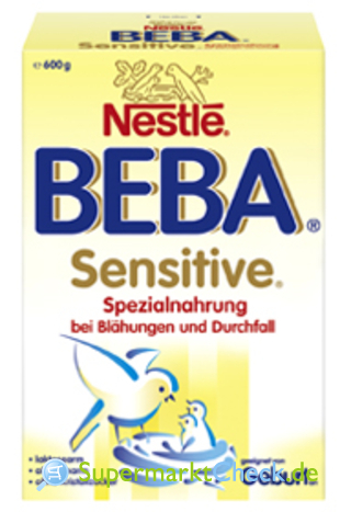 Foto von Nestle Beba Sensitive Spezialnahrung