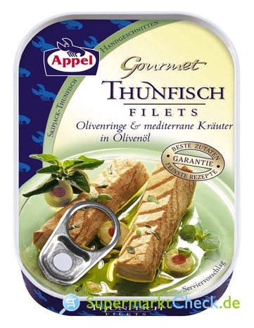Foto von Appel Gourmet Thunfisch-Filets