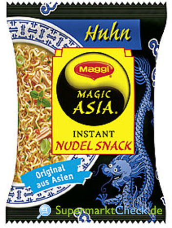 Foto von Maggi Magic Asia Instant Nudel Snack 