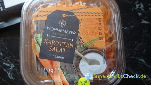 Foto von Wonnemeyer Karotten Salat mit Sahne