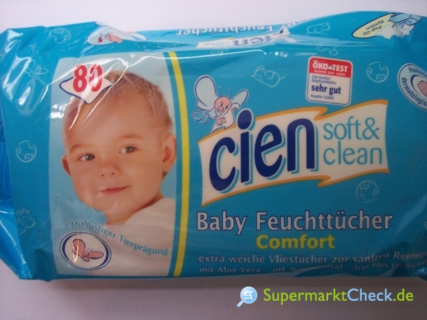 Foto von Cien Soft & Clean Baby Feuchttücher 