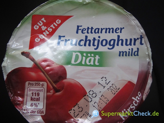 Foto von Gut & Günstig Frucht Joghurt Diät 
