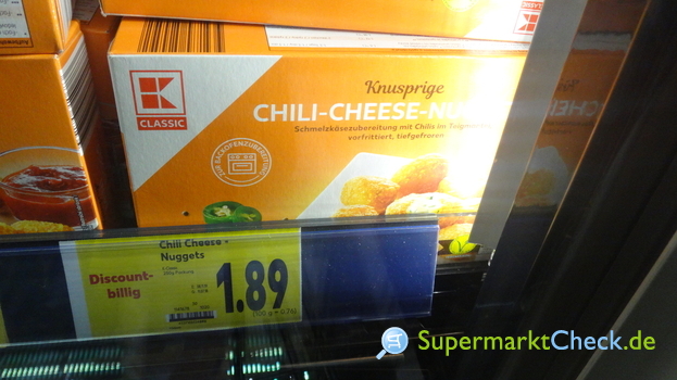 Foto von K Classic Chili Cheese Nuggets