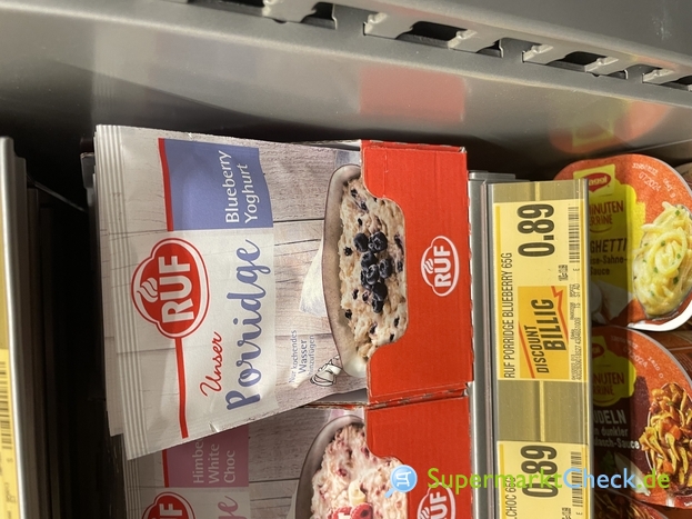Foto von Ruf Porridge Blueberry Yoghurt 65g