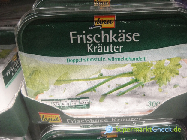 Gutes Land / Netto Frischkäse Kräuter: Preis, Angebote, Kalorien ...