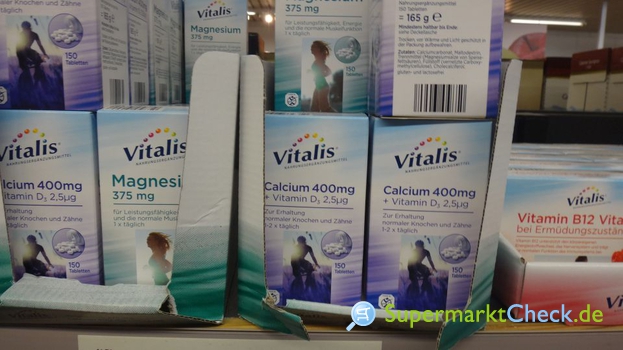 Foto von Vitalis /Aldi Nord Magnesium Tabletten