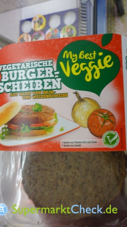 Foto von My Best Veggie Vegetarische Burger Scheiben