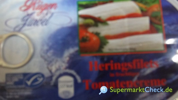 Foto von Rügen Juwel MSC Heringsfilets in Tomaten Creme