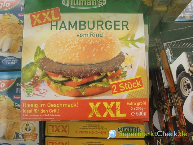 Foto von Tillmans XXL Hamburger vom Rind