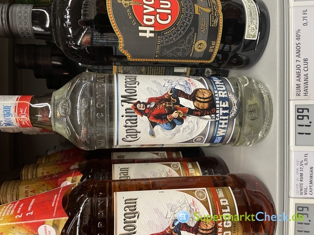 James Cook / Lidl White Oversea Rum Ron Blanco 37,5 % Vol.: Preis, Angebote  & Bewertungen