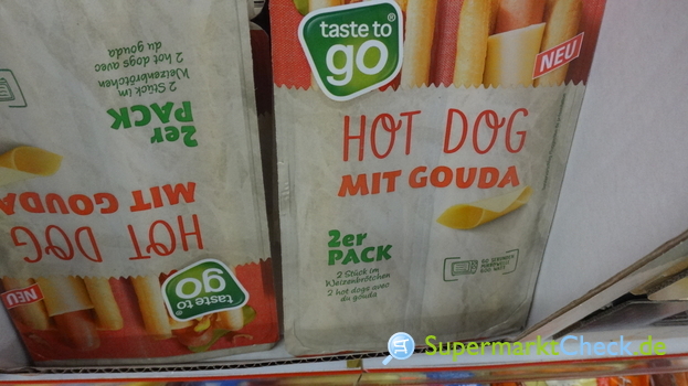 Foto von taste to go Hot Dog mit Gouda