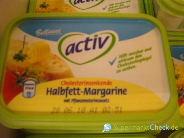 Foto von Bellasan activ Halbfett Margarine