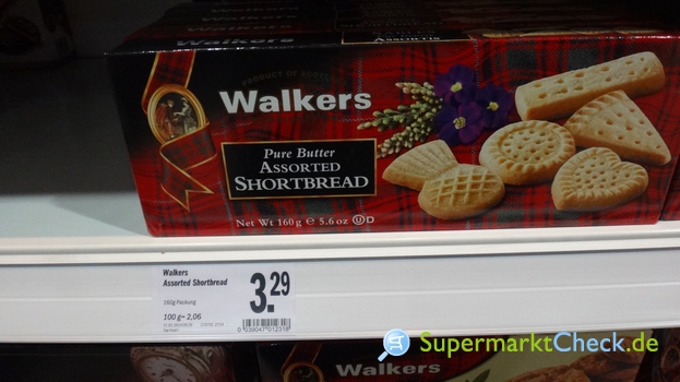 Foto von Walkers Assorted Shortbread Pure Butter