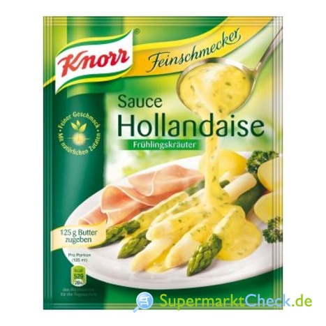Foto von Knorr Feinschmecker Sauce Hollandaise mit Frühlingskräutern