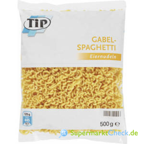 Foto von Tip Eier Gabel-Spaghetti