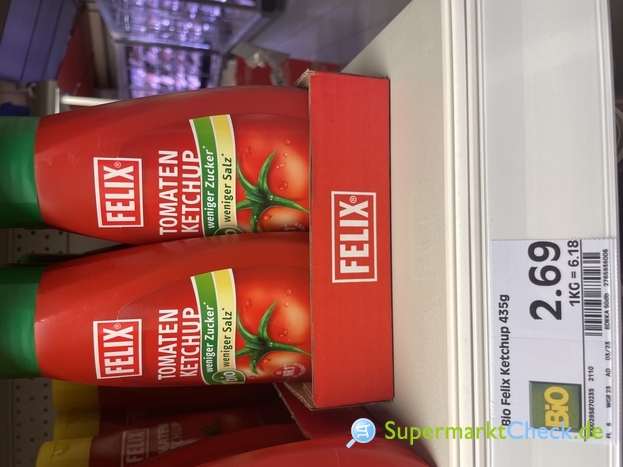 Foto von FELIX Austria Tomaten Ketchup ohne Zuckerzusatz 435 g