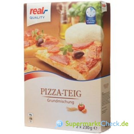 Foto von real Quality Pizza-Teig 