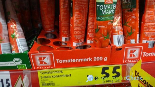 Foto von K Classic Tomatenmark 