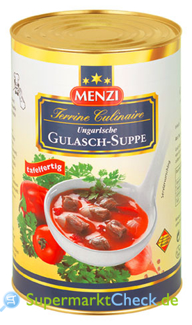 Foto von Menzi Ungarische  Gulasch-Suppe