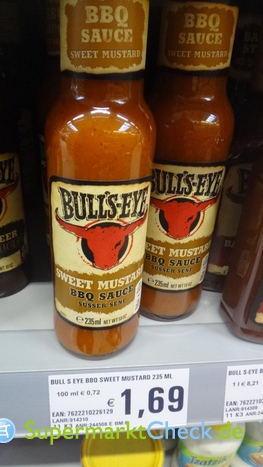 Foto von Bulls Eye Sweed Mustard BBQ Sauce