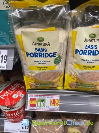 Foto von Alnatura Basis Porridge