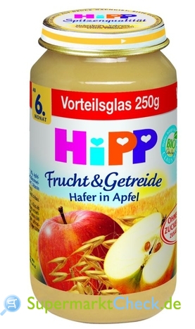 Foto von Hipp Frucht & Getreide Vorteilsglas