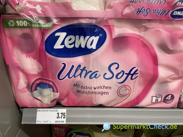 Foto von Zewa Ultra Soft Toilettenpapier