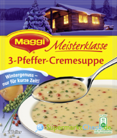 Foto von Maggi Meisterklasse 3-Pfeffer-Cremesuppe