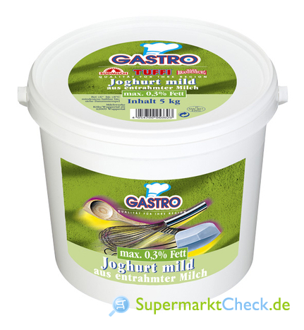 Foto von Campina Gastro Joghurt mild