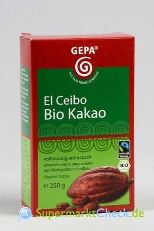 Foto von Gepa El Ceibo Bio Kakao   