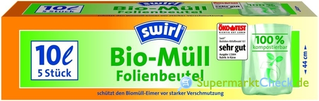 Foto von Swirl Bioabfallprodukte