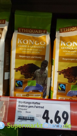 Foto von Ethiquable Kongo Kaffee 