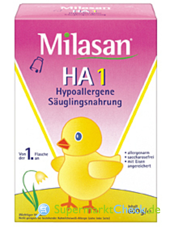 Foto von Milasan HA 1 Hypoallergene Säuglingsnahrung