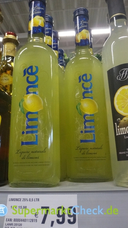 Foto von Limonce Liquore di Limoni