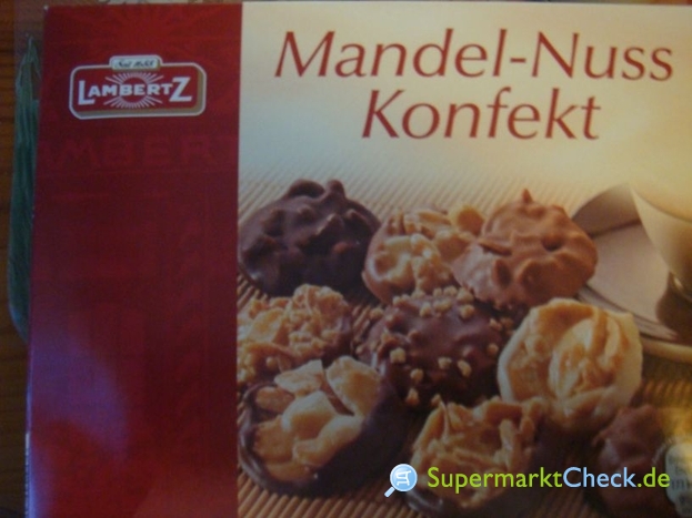 Lambertz Mandel-Nuss-Konfekt: Preis, Angebote, Kalorien &amp; Nutri-Score