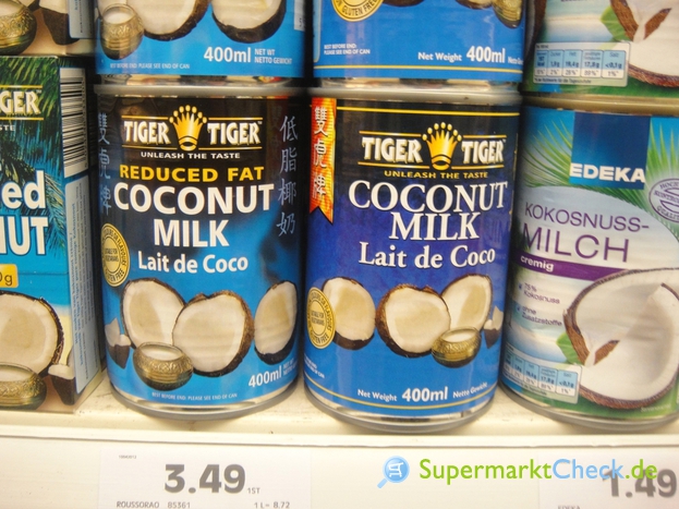 Foto von Tiger Tiger Reduced Fat Coconut Milk