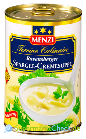 Foto von Menzi Terrine Culinaire Ravensberger Spargel-Cremesuppe