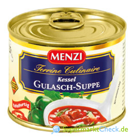 Foto von Menzi Terrine Culinaire Kessel Gulasch-Suppe