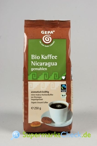 Foto von Gepa Bio Kaffee Nicaragua