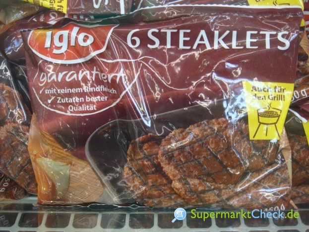 Foto von Iglo 6 Steaklets