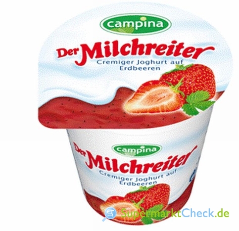 Foto von Campina Der Milchreiter Fruchtjoghurt 