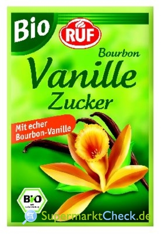 Foto von Ruf Bio Bourbon Vanille-Zucker 3 x 8 g