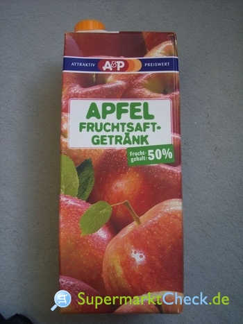 Foto von A&P Apfel Fruchtsaft-Getränk