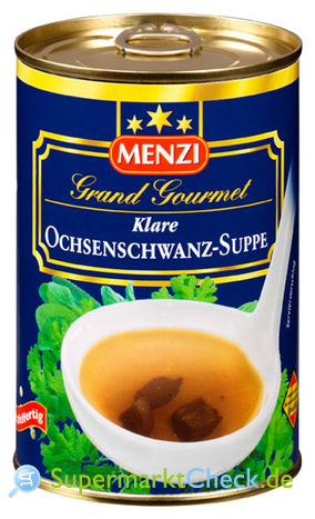 Foto von Menzi Grand Gourmet Klare Ochsenschwanzsuppe