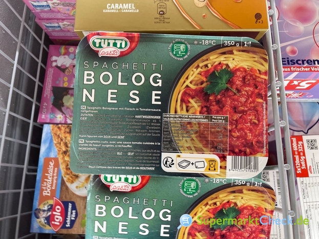 Foto von Tutti Pasta Spaghetti Bolognese 350g