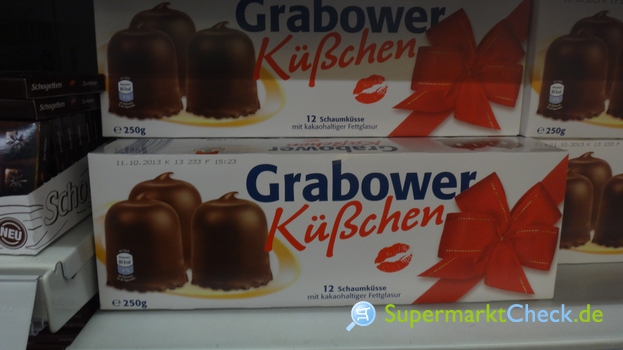 Foto von Grabower Küßchen Schokolade